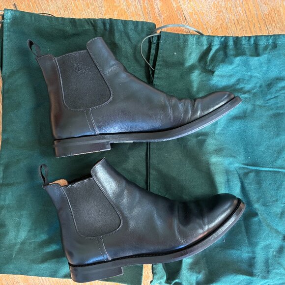 Church's Monmouth Calf Leather Chelsea Ankle Boots Black in Size 6 36 - Picture 6 of 8